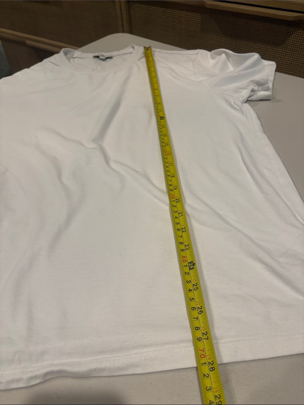 AG Adriano Goldschmied - Crewneck T-shirt. Size Large. White - Picture 11 of 11
